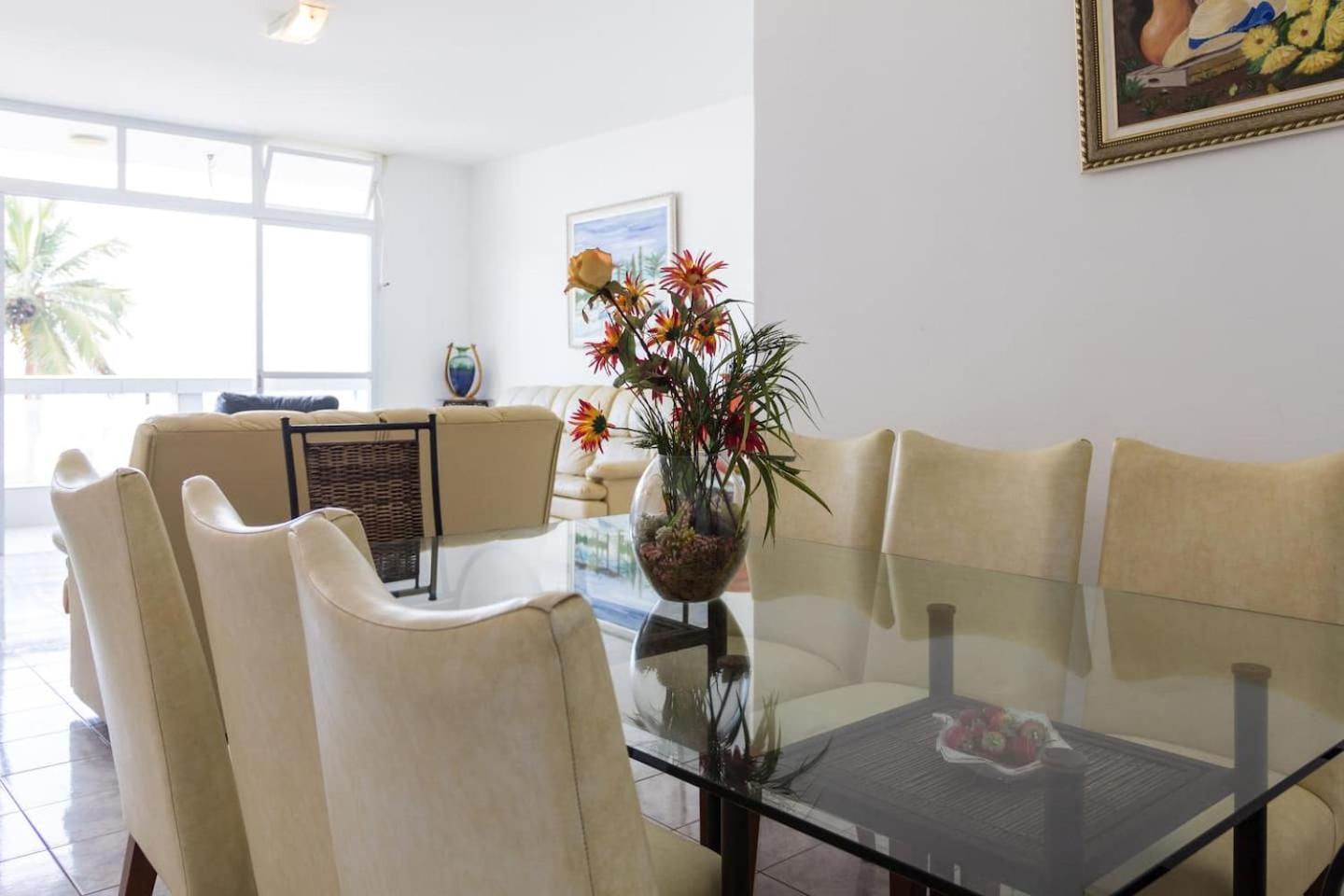 Apartamento Pitangueiras Frente Total Mar Pe Na Areia Guarujá Exterior foto